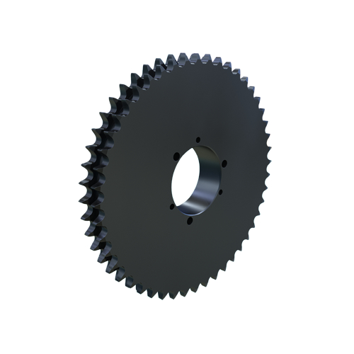 MARTIN SPROCKET D50SK48 Sprocket, QD, 50 Chain, 48 Teeth, 9.556 Inch Pitch Dia., 9.911 Inch O.D., Steel | AJ9CAH