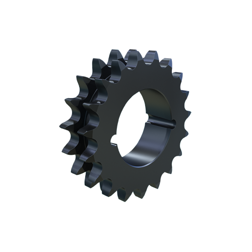 MARTIN SPROCKET D60ATB19H Roller Chain Sprocket, 60 Chain, Bushed TB, 19 Teeth, 4.557 Inch Pitch Dia., Steel | AJ9BXB