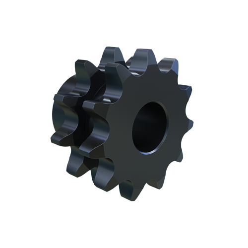 MARTIN SPROCKET D60B11H Roller Chain Sprocket, 60 Chain, Stock Bore, 11 Teeth, 2.662 Inch Pitch Dia., Steel | AJ9BJD