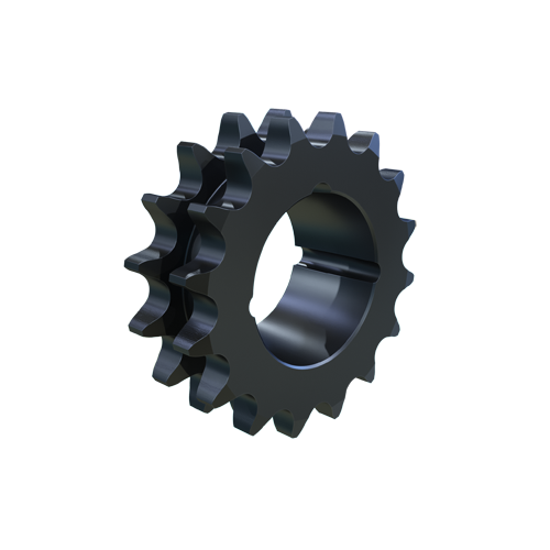 MARTIN SPROCKET D60BTB16H Roller Chain Sprocket, 60 Chain, Bushed TB, 16 Teeth, 3.844 Inch Pitch Dia., Steel | AJ9BWT