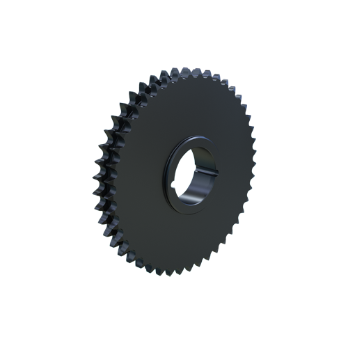 MARTIN SPROCKET D60CTB42 Sprocket, Taper, 60 Chain, 42 Teeth, 10.036 Inch Pitch Dia., 10.458 Inch O.D., Steel | AJ9BXQ