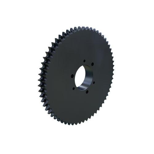 MARTIN SPROCKET D60E60 Sprocket, QD, 60 Chain, 60 Teeth, 14.331 Inch Pitch Dia., 14.761 Inch O.D., Steel | AJ9CAY