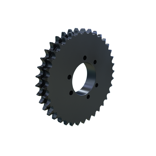 MARTIN SPROCKET D60SF36 Roller Chain Sprocket, 60 Chain, Bushed QD, 36 Teeth, 8.605 Inch Pitch Dia., Steel | AJ9CAU