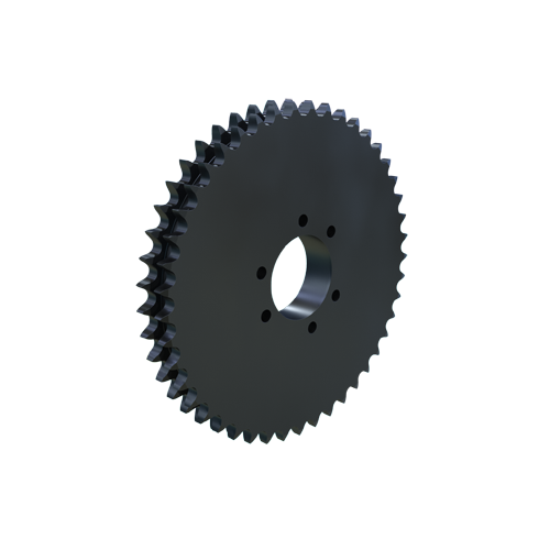 MARTIN SPROCKET D80E45 Sprocket, QD, 80 Chain, 45 Teeth, 14.336 Inch Pitch Dia., 14.901 Inch O.D., Steel | AJ9CBE