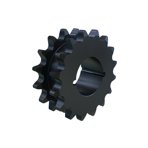 MARTIN SPROCKET DS100ATB16H Sprocket, Taper, 100 Chain, 16 Teeth, 6.407 Inch Pitch Dia., 7.034 Inch O.D., Steel | AJ9JLX