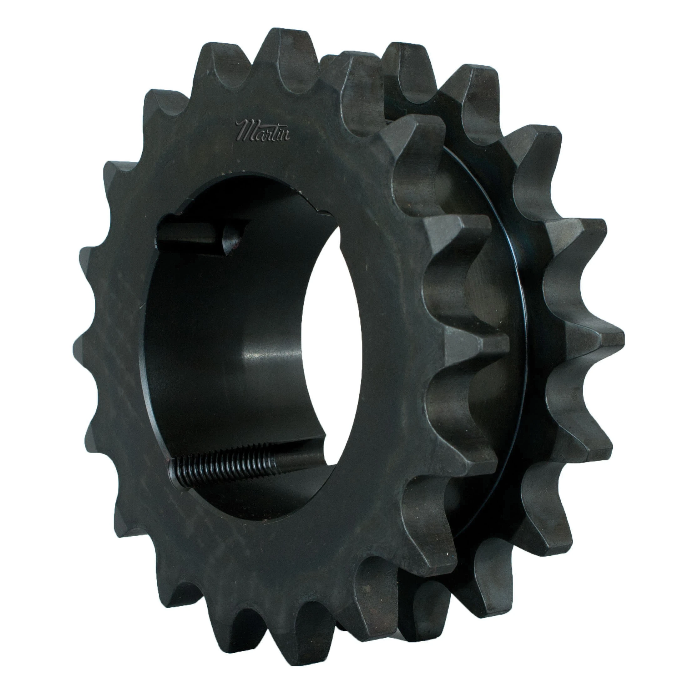 MARTIN SPROCKET DS100ATB17H Sprocket, Taper, 100 Chain, 17 Teeth, 6.803 Inch Pitch Dia., 7.437 Inch O.D., Steel | AJ9JJD