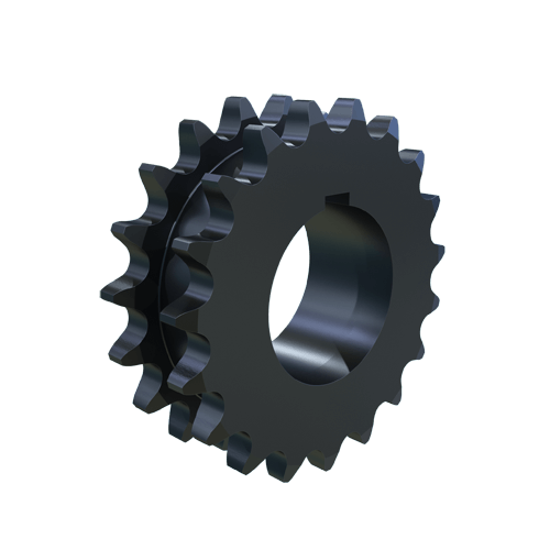 MARTIN SPROCKET DS100R19H Sprocket, 100 Chain, 19 Teeth, 7.595 Inch Pitch Dia., 8.240 Inch O.D., Steel | AL7DFY