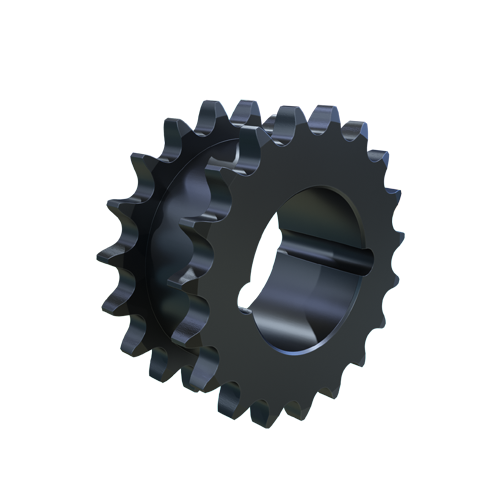 MARTIN SPROCKET DS40ATB19H Sprocket, Taper, 40 Chain, 19 Teeth, 3.038 Inch Pitch Dia., 3.296 Inch O.D., Steel | AJ9HYU