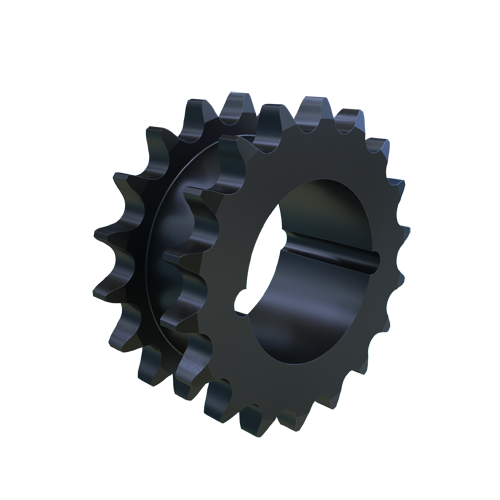 MARTIN SPROCKET DS60ATB18H Sprocket, Taper, 60 Chain, 18 Teeth, 4.319 Inch Pitch Dia., 4.703 Inch O.D., Steel | AJ9JMN