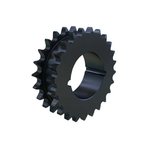MARTIN SPROCKET DS60ATB24H Sprocket, Taper, 60 Chain, 24 Teeth, 5.746 Inch Pitch Dia., 6.147 Inch O.D., Steel | AJ9KEW