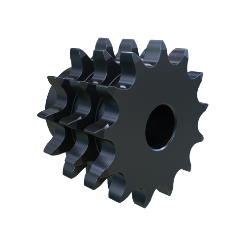 MARTIN SPROCKET E06B13 Roller Chain Sprocket, 13 Teeth, 39.801 mm Pitch Dia., 45.357 mm O.D., Steel | BA7GNC