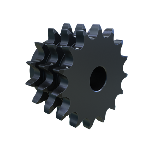 MARTIN SPROCKET E06B15 Roller Chain Sprocket, 15 Teeth, 45.813 mm Pitch Dia., 51.369 mm O.D., Steel | BA2FMR