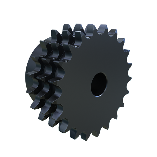 MARTIN SPROCKET E06B21 Roller Chain Sprocket, 21 Teeth, 63.908 mm Pitch Dia., 69.464 mm O.D., Steel | AJ9MUH