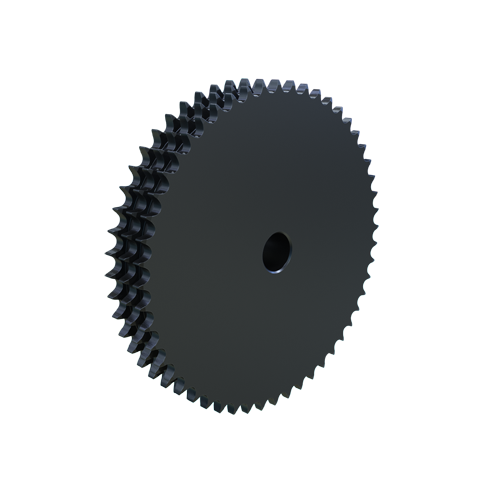 MARTIN SPROCKET E06B52 Roller Chain Sprocket, 52 Teeth, 157.755 mm Pitch Dia., 163.311 mm O.D., Steel | BA4PDQ