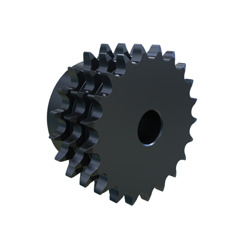 MARTIN SPROCKET E08B21 Roller Chain Sprocket, 21 Teeth, 85.211 mm Pitch Dia., 92.577 mm O.D., Steel | AJ9MXW