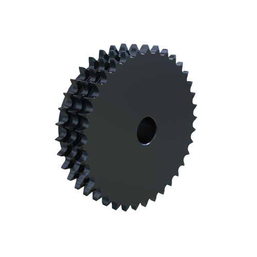 MARTIN SPROCKET E08B36 Roller Chain Sprocket, 36 Teeth, 145.716 mm Pitch Dia., 153.082 mm O.D., Steel | BA2WHW