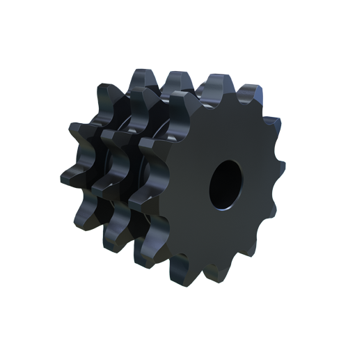 MARTIN SPROCKET E100B12 Roller Chain Sprocket, 100 Chain, Stock Bore, 12 Teeth, 4.830 Inch Pitch Dia., Steel | AJ9CHG