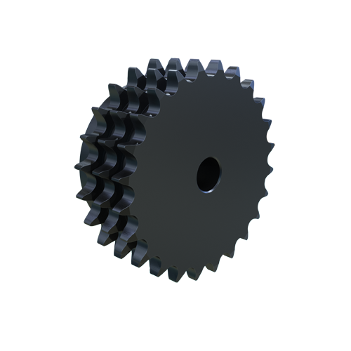 MARTIN SPROCKET E10B24 Sprocket, 10B-3 Chain, 24 Teeth, 121.623 mm Pitch Dia., 131.307 mm O.D., Steel | AZ9RJW
