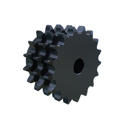 MARTIN SPROCKET E16B17 Sprocket, 16B-3 Chain, 17 Teeth, 138.232 mm Pitch Dia., 154.107 mm O.D., Steel | AJ9NDW