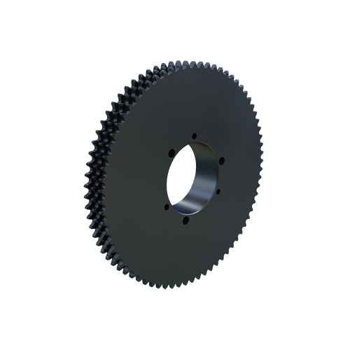 MARTIN SPROCKET E35SK72 Sprocket, QD, 35 Chain, 72 Teeth, 8.597 Inch Pitch Dia., 8.814 Inch O.D., Steel | BA6QZB