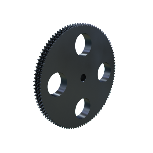 MARTIN SPROCKET E40B102 Sprocket, 40 Chain, 102 Teeth, 16.236 Inch Pitch Dia., 16.529 Inch O.D., Steel | AJ9LZC