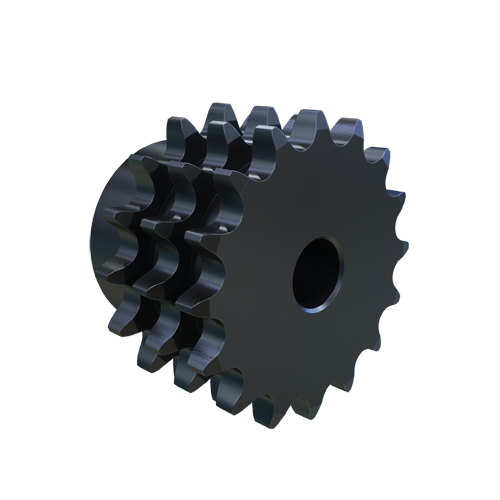 MARTIN SPROCKET E40B16H Sprocket, Stock Bore, 40 Chain, 16 Teeth, 2.563 Inch Pitch Dia., 2.814 Inch O.D., Steel | AJ9CDD