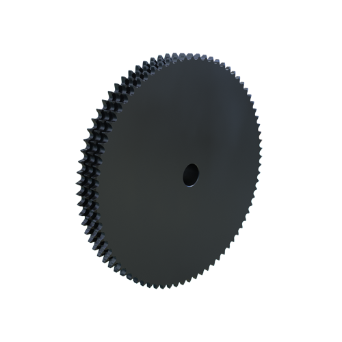 MARTIN SPROCKET E40B76 Sprocket, Stock Bore, 76 Teeth, 12.099 Inch Pitch Dia., 12.389 Inch O.D., Steel | AJ9LZA