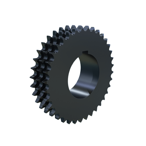 MARTIN SPROCKET E40Q36H Sprocket, MST, 40 Chain, 36 Teeth, 5.737 Inch Pitch Dia., 6.015 Inch O.D., Steel | AL4RZZ