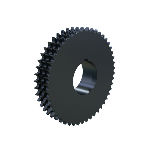 MARTIN SPROCKET E40Q48H Sprocket, MST, 40 Chain, 48 Teeth, 7.645 Inch Pitch Dia., 7.929 Inch O.D., Steel | AL4TAA