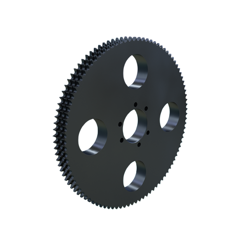 MARTIN SPROCKET E40SF95 Sprocket, QD, 40 Chain, 95 Teeth, 15.123 Inch Pitch Dia., 15.414 Inch O.D., Steel | BA7BMY