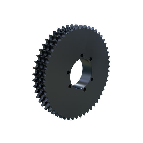 MARTIN SPROCKET E40SK52 Sprocket, QD, 40 Chain, 52 Teeth, 8.281 Inch Pitch Dia., 8.566 Inch O.D., Steel | BA3QUH