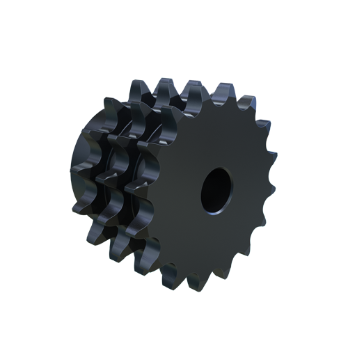 MARTIN SPROCKET E50B16H Roller Chain Sprocket, 50 Chain, Stock Bore, 16 Teeth, 3.204 Inch Pitch Dia., Steel | AJ9CEA