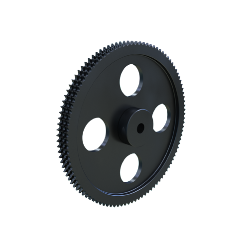 MARTIN SPROCKET E50C102 Sprocket, 50 Chain, 102 Teeth, 20.296 Inch Pitch Dia., 20.661 Inch O.D., Steel | BA2CMW