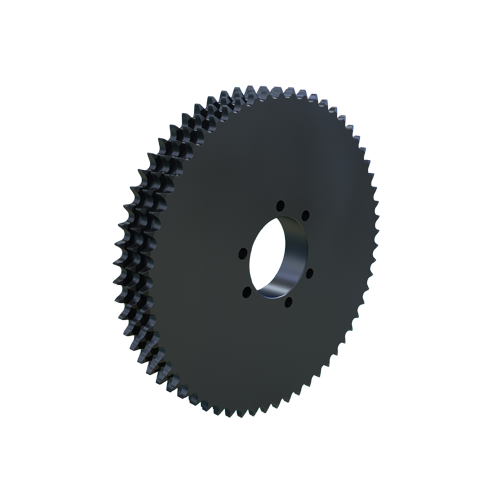 MARTIN SPROCKET E50SF60 Sprocket, QD, 50 Chain, 60 Teeth, 11.942 Inch Pitch Dia., 12.301 Inch O.D., Steel | BA4WED