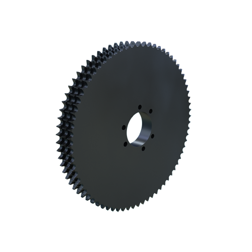 MARTIN SPROCKET E50SF72 Roller Chain Sprocket, 50 Chain, Bushed QD, 72 Teeth, 14.329 Inch Pitch Dia., Steel | BA7GNE
