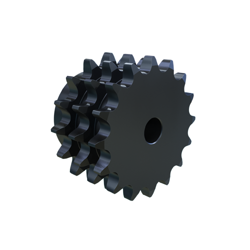 MARTIN SPROCKET E80B16H Roller Chain Sprocket, 80 Chain, Stock Bore, 16 Teeth, 5.126 Inch Pitch Dia., Steel | AJ9CGH