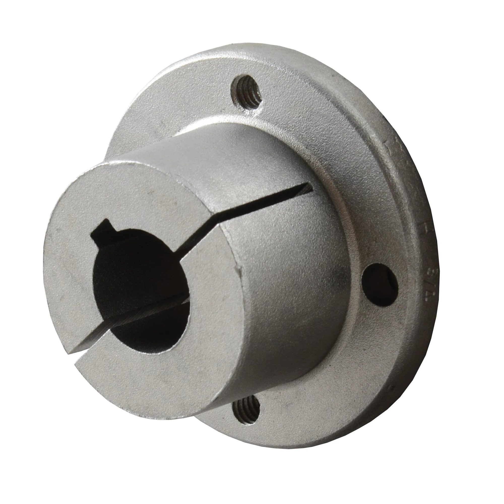 MARTIN SPROCKET H 3/8 Bushing, Standard, 1/4-20 X 3/4 Inch Cap Screw, 0.375 Inch Bore, Steel | AL4QZM