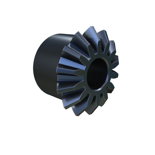 MARTIN SPROCKET HM1414 Miter Gear, 14 Diametral Pitch, 1 Inch Pitch Dia., 0.501 Inch Bore, Reborable, Steel | AZ3PXK