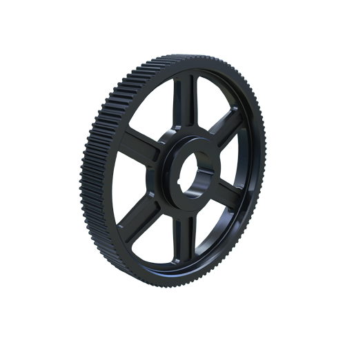 MARTIN SPROCKET P11214M55-3020 Sprocket, 3020 Bushing, 3 Inch Max Bore, 112 Teeth, 19.650 Inch Pitch Dia., Cast Iron | AL4ZMK