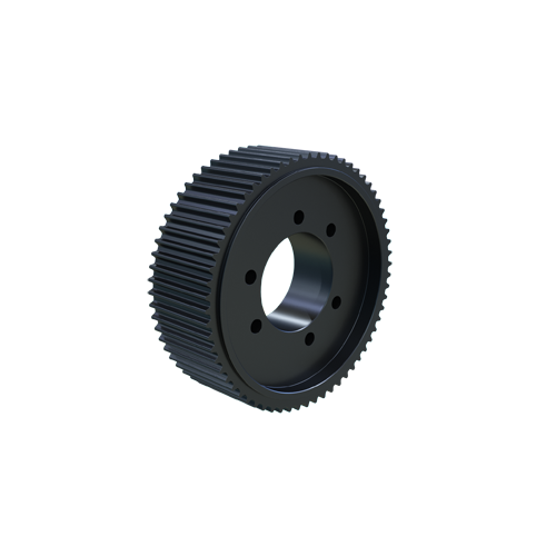 MARTIN SPROCKET P6414M85-F Sprocket, F Bushing, 4 Inch Max Bore, 64 Teeth, 11.229 Inch Pitch Dia., Cast Iron | AK6FJG