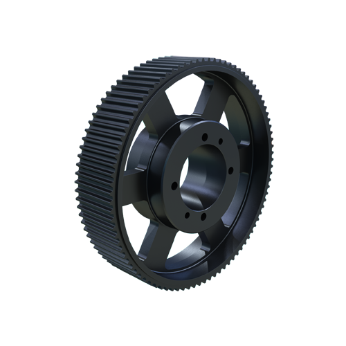 MARTIN SPROCKET P9020M115-M Sprocket, M Bushing, 5.5 Inch Max Bore, 90 Teeth, 22.557 Inch Pitch Dia., Cast Iron | AK6RTN