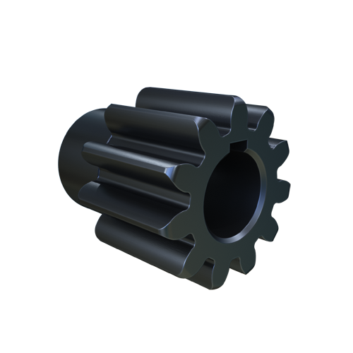 MARTIN SPROCKET S1011BS 5/8 Spur Gear, 10 DP, 14.5 Deg., 11 Teeth, 1.2 Inch Pitch Dia., Bore To Size, Steel | AZ6DEV