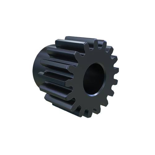 MARTIN SPROCKET S1017 Spur Gear, 10 Diametral Pitch, 1.7 Inch Pitch Dia., Reborable, Steel | AZ4PCZ