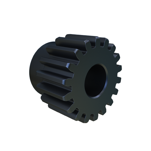 MARTIN SPROCKET S1018 Spur Gear, 10 Diametral Pitch, 1.8 Inch Pitch Dia., Reborable, Steel | AK2YRH
