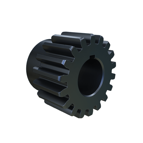 MARTIN SPROCKET S1018BS 7/8 Spur Gear, 10 DP, 14.5 Deg., 18 Teeth, 1.8 Inch Pitch Dia., Bore To Size, Steel | AL4MWE