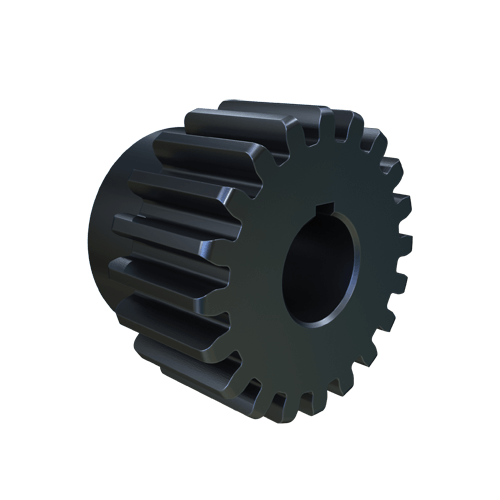 MARTIN SPROCKET S1020BS 3/4 Spur Gear, 10 DP, 14.5 Deg., 20 Teeth, 2 Inch Pitch Dia., Steel | AL4MWG