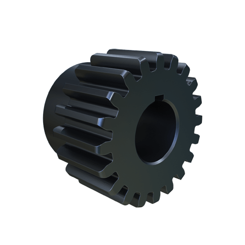 MARTIN SPROCKET S1020BS 7/8 Spur Gear, 10 DP, 14.5 Deg., 20 Teeth, 2 Inch Pitch Dia., Bore To Size, Steel | AL4MWH