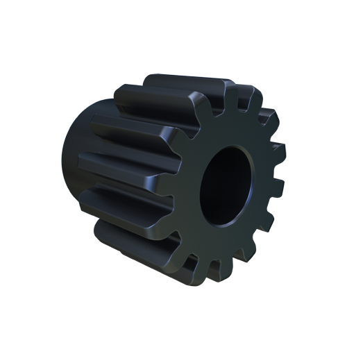 MARTIN SPROCKET S1214 Spur Gear, 12 Diametral Pitch, 1.167 Inch Pitch Dia., Reborable, Steel | AK2YMU