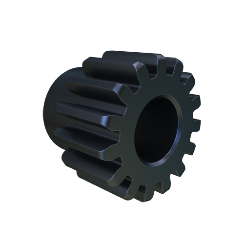 MARTIN SPROCKET S1215 Spur Gear, 12 Diametral Pitch, 1.250 Inch Pitch Dia., Reborable, Steel | AK2YMX