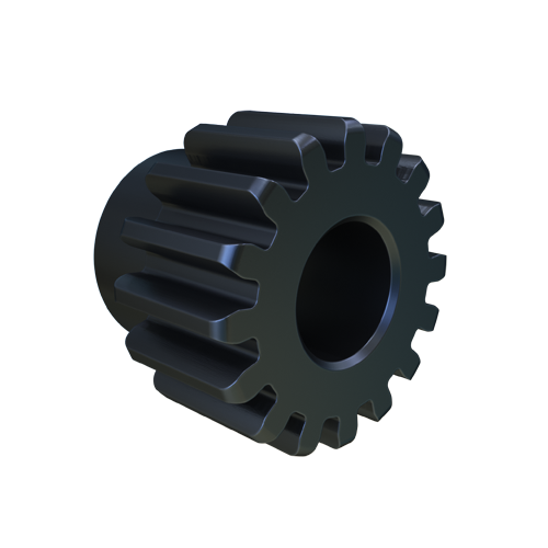 MARTIN SPROCKET S1216 Spur Gear, 12 Diametral Pitch, 1.333 Inch Pitch Dia., Reborable, Steel | AK2YNA